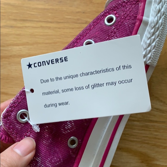 Converse Sparkle Heart Slip-Ons - Picture 6 of 7